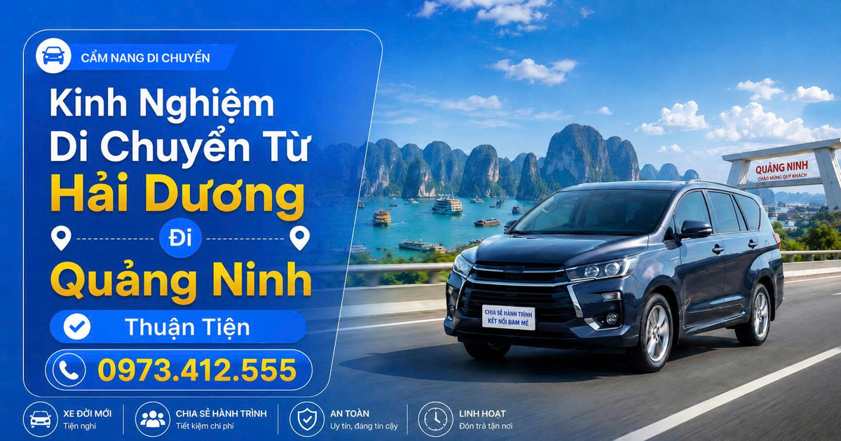 Kinh Nghiệm Di Chuyển Từ Hải Dương Đi Quảng Ninh Thuận Tiện